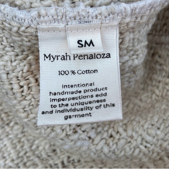 Myrah Penaloza oatmeal spirit top - Picture 4 of 6